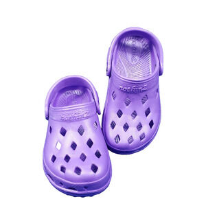 NothinZ Kids Unisex Purple Clogs Size 1 Girls CHILD Comfort Shoe New